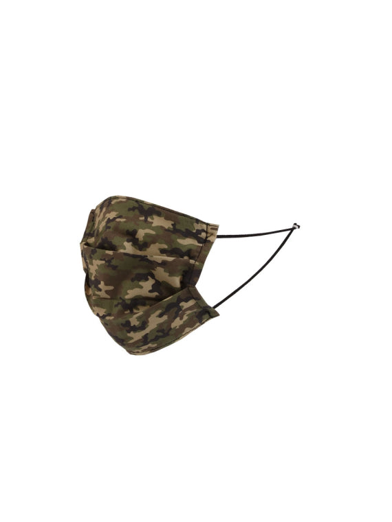 Made In Italy Camu Print Reusable Face Mask (PACK OF 5)