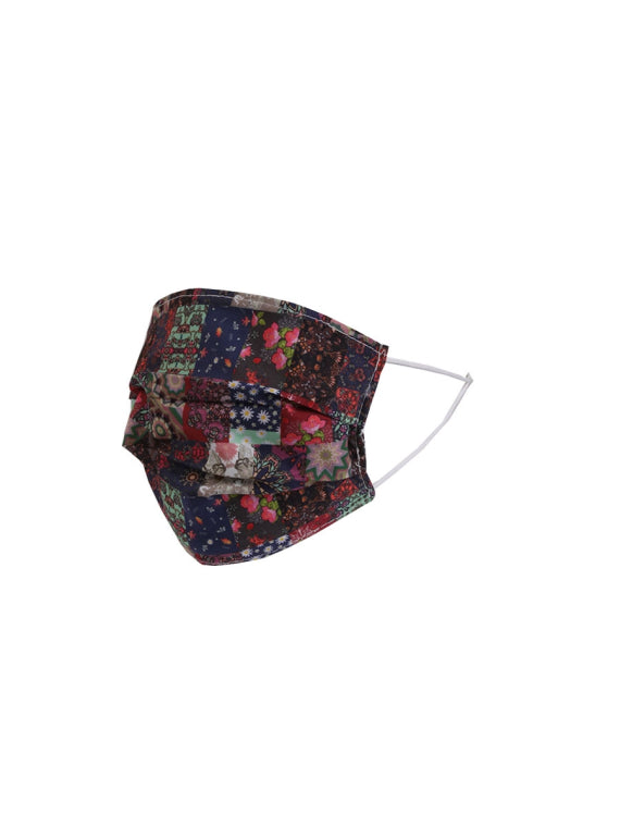 Multicolor Washable Print Cotton Fashionable Face Mask (PACK OF 5)