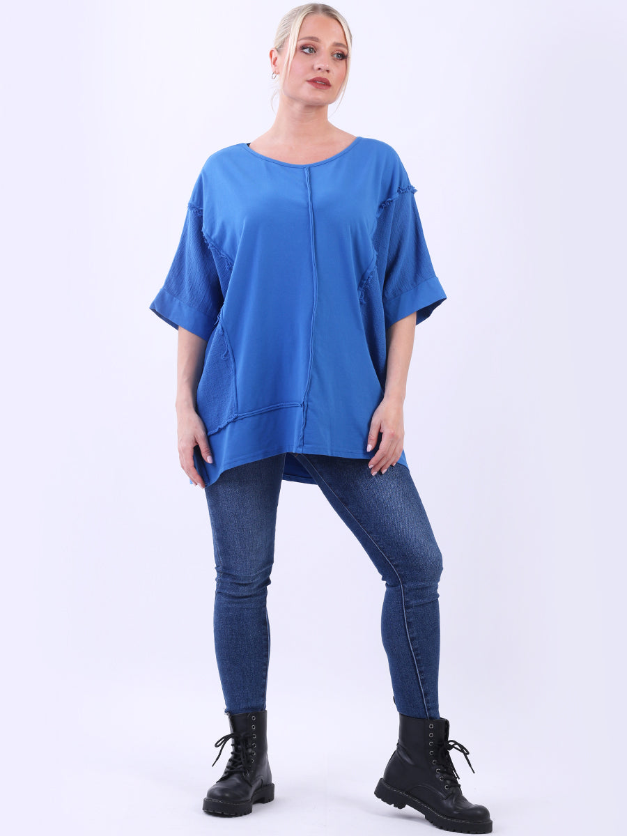 Hopsack Baggy Cotton Top