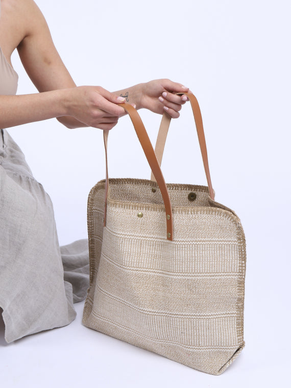 Ladies Italian Canvas Tote Bag