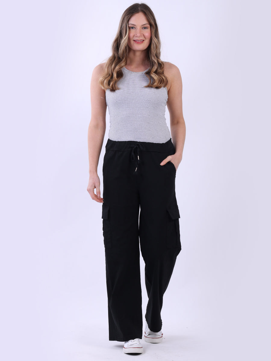 Women Solid Casual Magic Pant