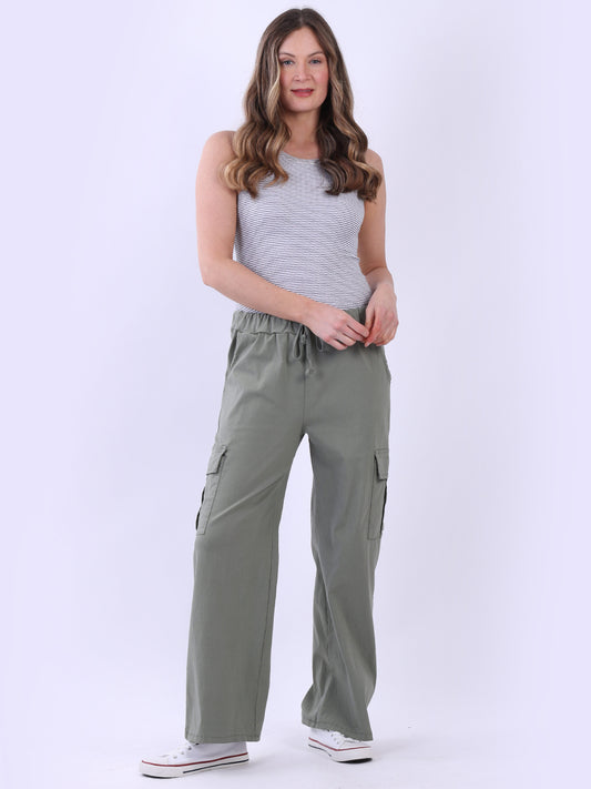 Women Solid Casual Magic Pant