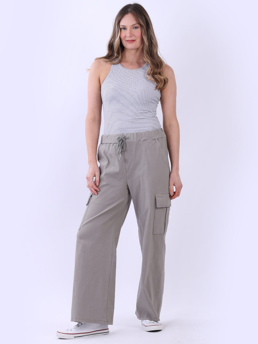Women Solid Casual Magic Pant