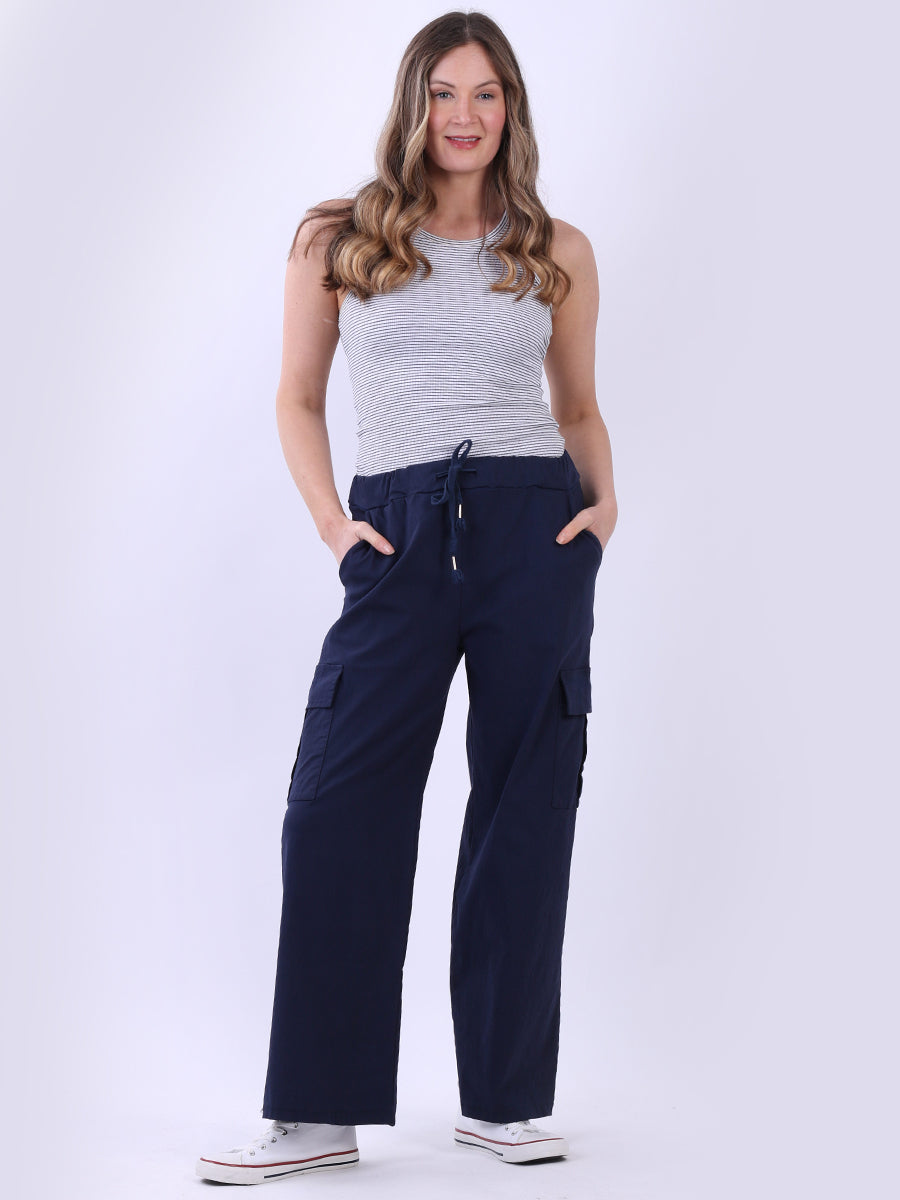 Women Solid Casual Magic Pant