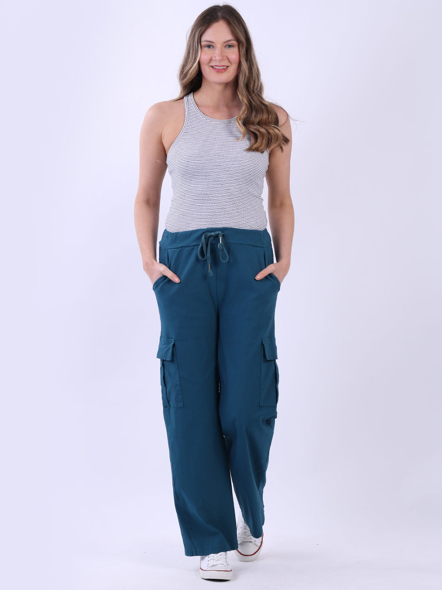 Women Solid Casual Magic Pant