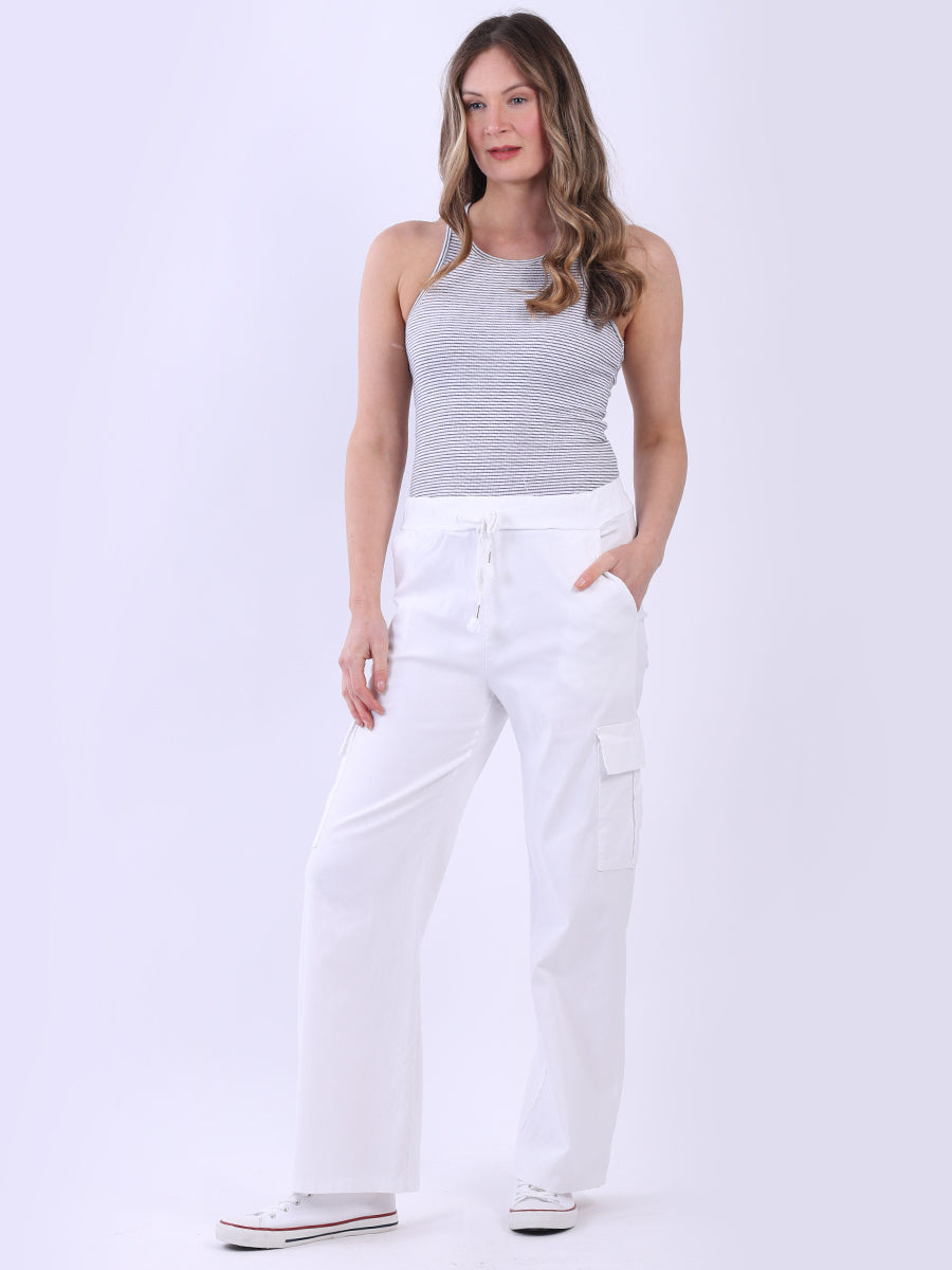Women Solid Casual Magic Pant