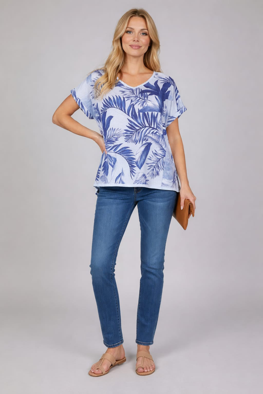 Women Linen Top White