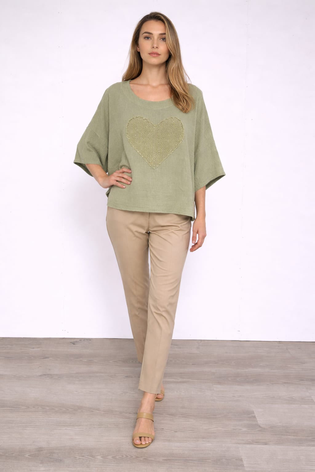 Cotton Crop Top Mint