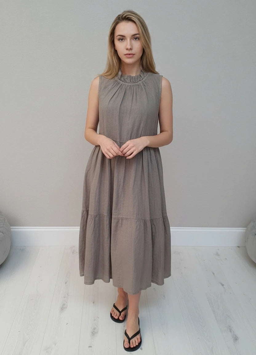Tired Tank Dress Mocha