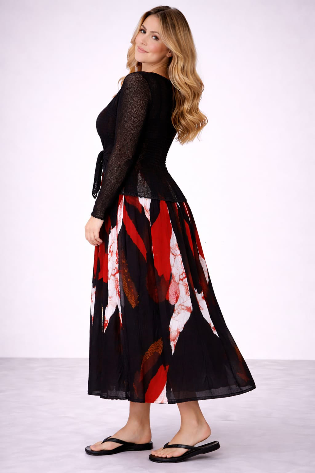 Open Front Mesh Net Shrug