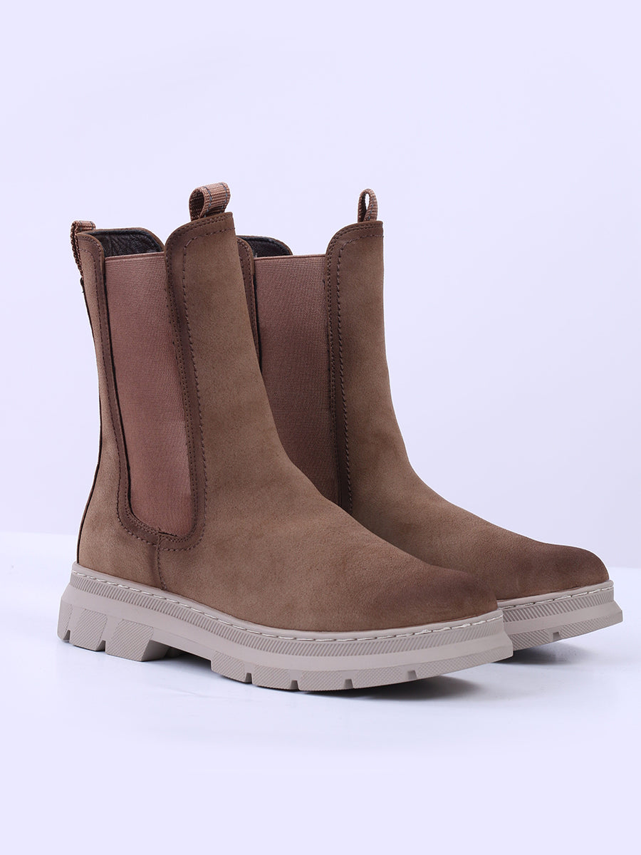 Women Leather Chelsea Boots