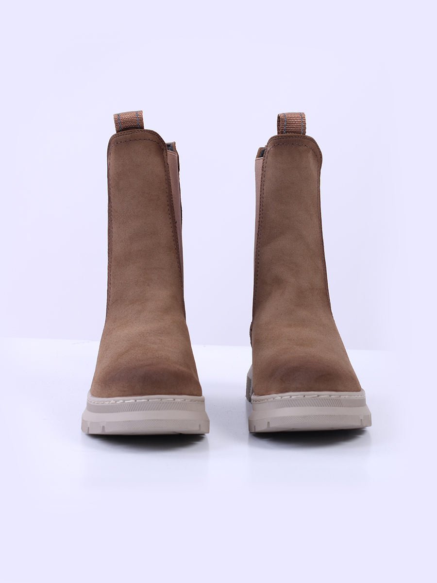 Women Leather Chelsea Boots