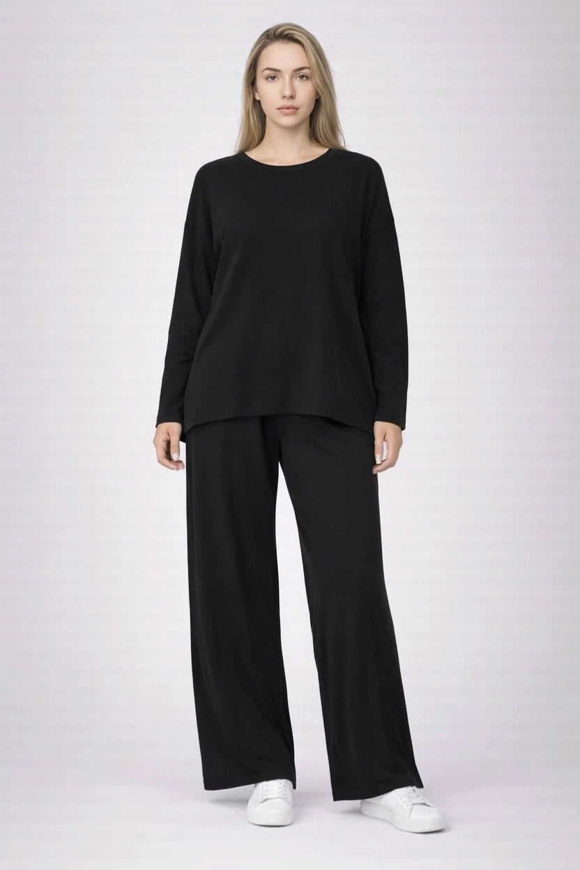 Plus Size Lounge Wear Black