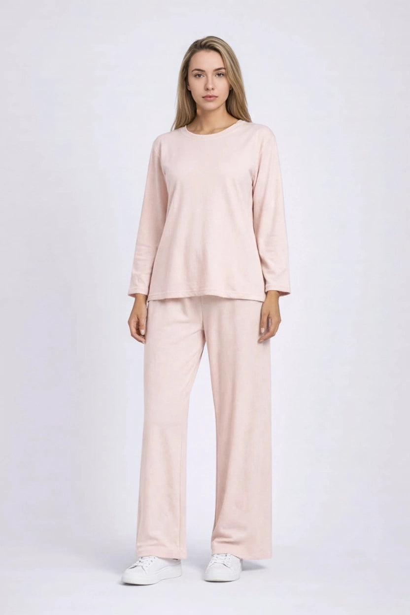 Plus Size Lounge Wear Pink