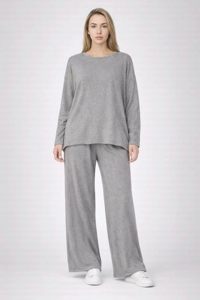 Plus Size Lounge Wear Silver