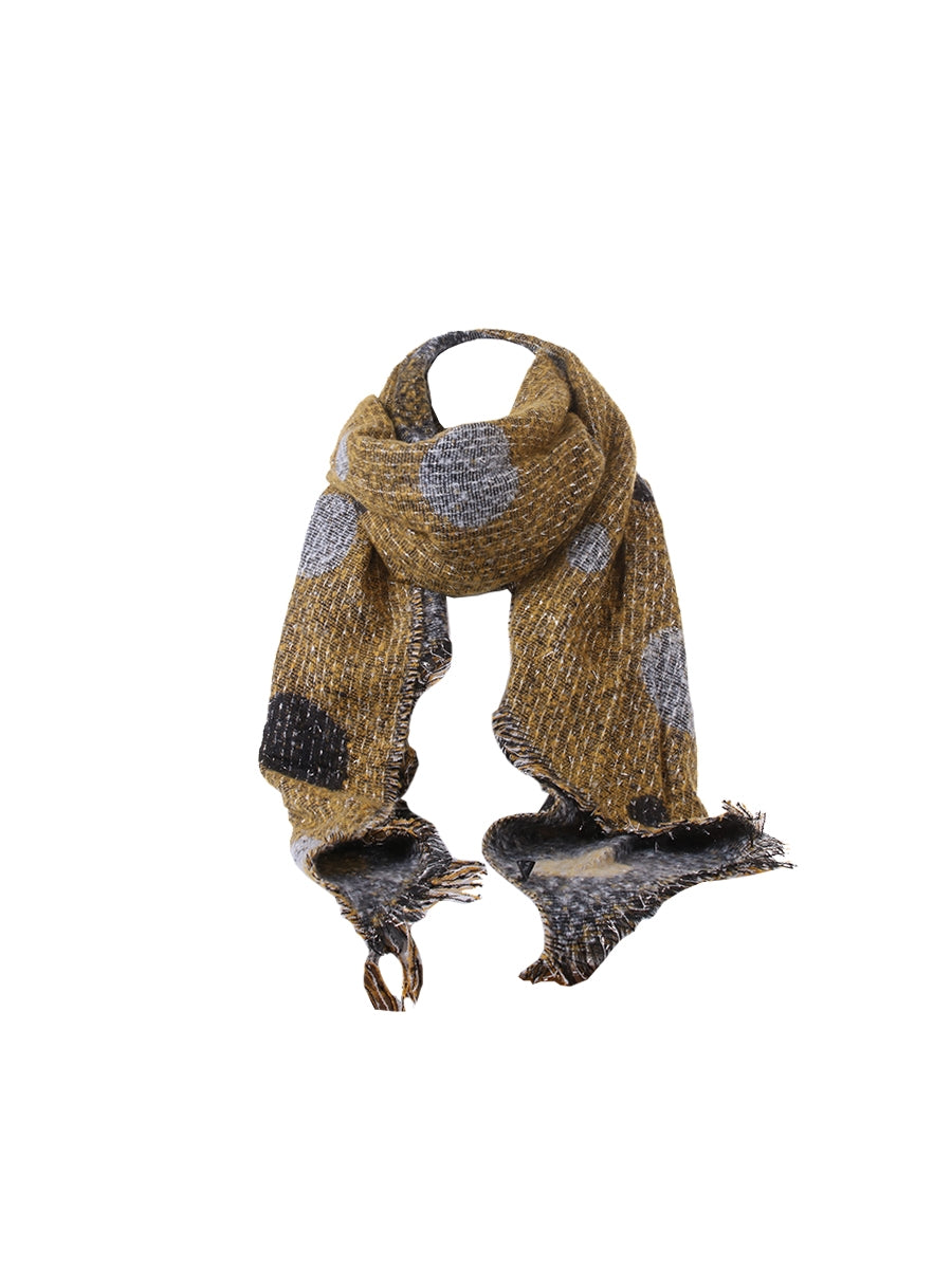 Ladies Glittery Polka Dots Scarf