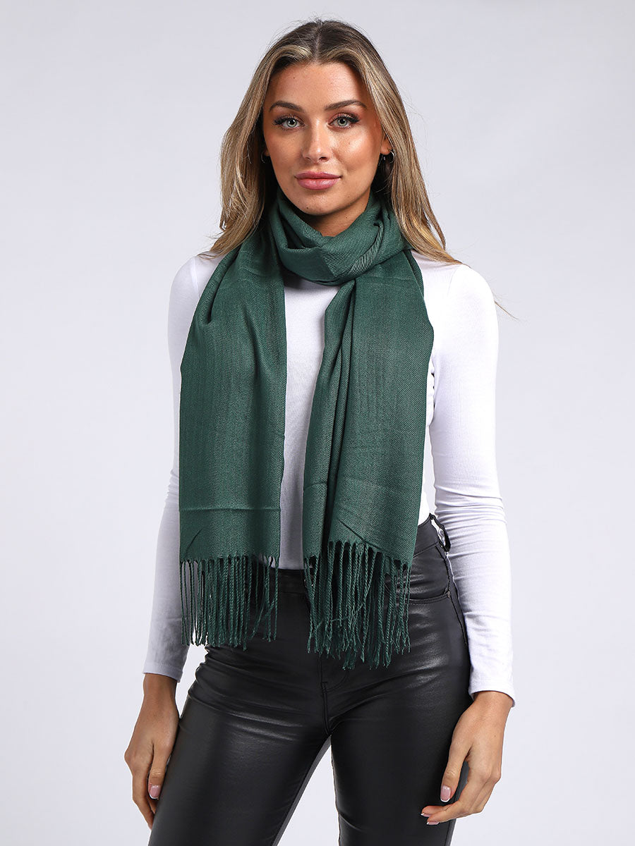 Ladies Plain Classy Woolen Scarf