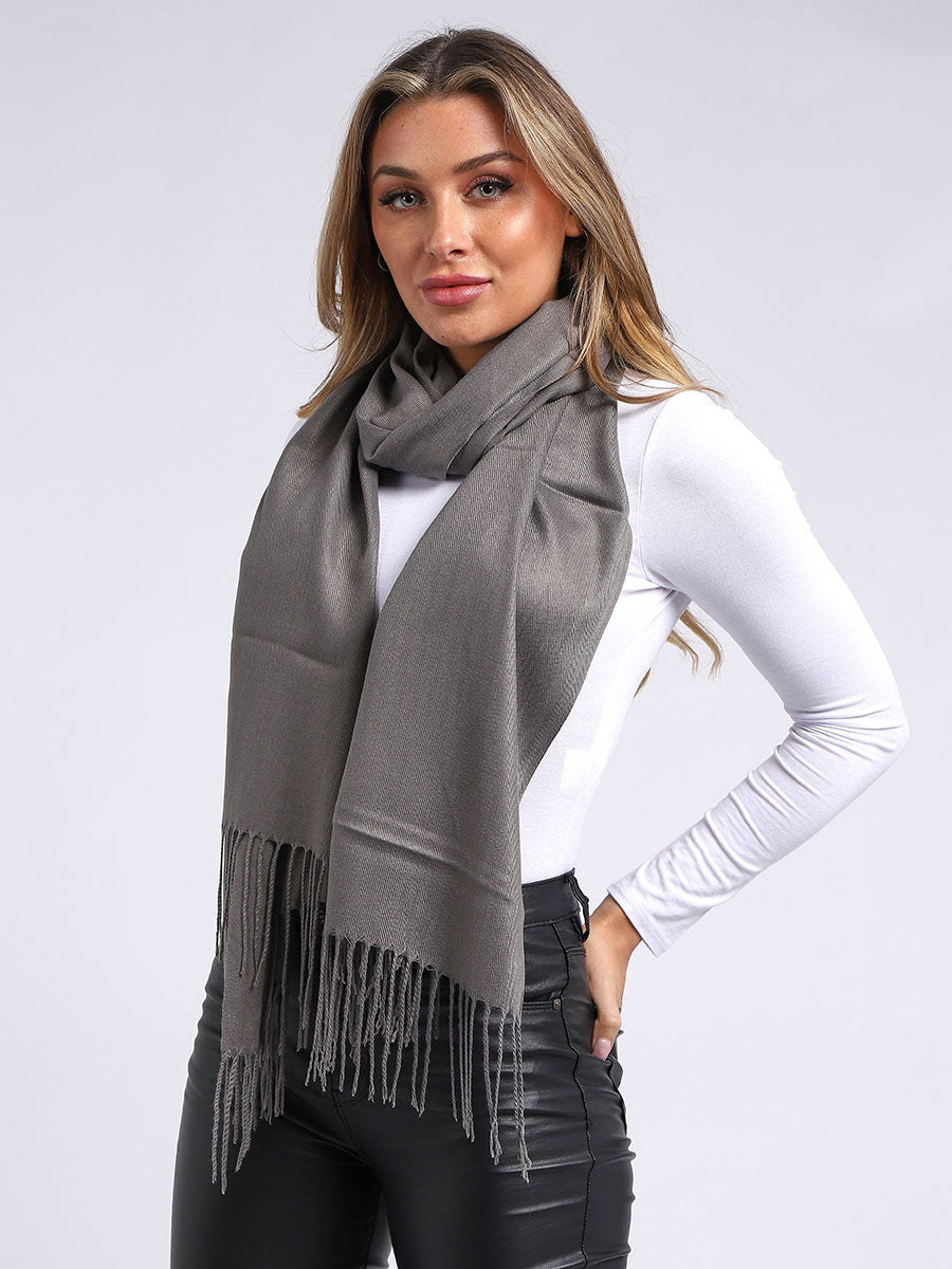 Ladies Plain Classy Woolen Scarf