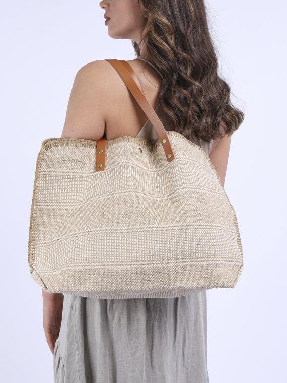 Ladies Italian Canvas Tote Bag