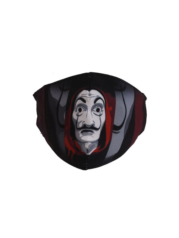 Money Heist Dali Cotton Washable Face Mask (PACK OF 5)