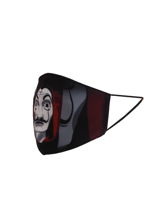 Money Heist Dali Cotton Washable Face Mask (PACK OF 5)